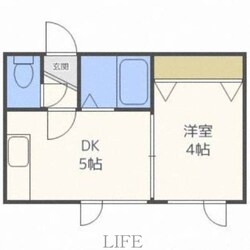 アークコート東札幌の物件間取画像